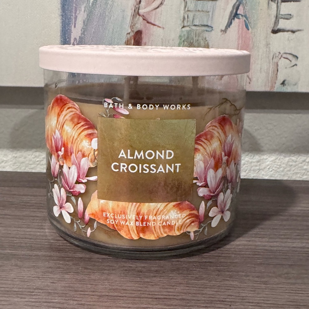 Almond Croissant Candle Bath and Body Works